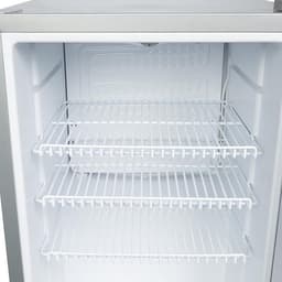 Gastro-Cool KW65 - Mini koelkast met glazen deur 62 Liter - Zilver/Zilver/Wit 204401 — thumbnail 9