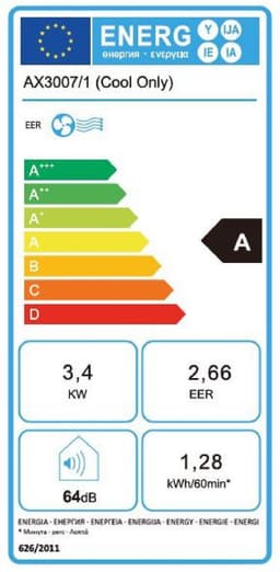 Tosot Moma 20 - 3,5kW - Mobiele Airco - 12000BTU - Verrijdbaar - WiFi — thumbnail 2
