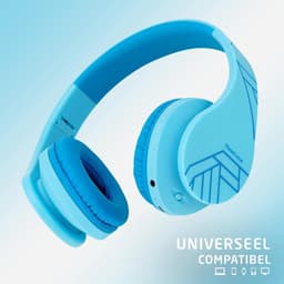 PowerLocus P2 draadloze Over-Ear Koptelefoon Inklapbaar koptelefoon voor kinderen - veilig volume van 85 dB- Bluetooth Hoofdtelefoon - Met microfoon — thumbnail 9
