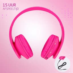PowerLocus P2 draadloze Over-Ear Koptelefoon Inklapbaar koptelefoon voor kinderen - veilig volume van 85 dB - Bluetooth Hoofdtelefoon - Met microfoon — thumbnail 9