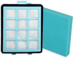 Filter geschikt voor Philips PowerPro FC8760 Stofzuiger FC8761 FC8764 FC8766 FC8767 CRP745/01 Wasbaar