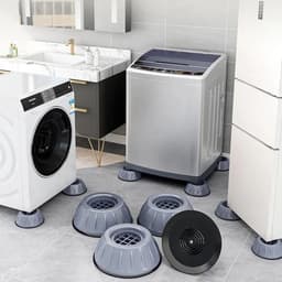 4 Stuks Anti Tril Poten - Wasmachine Demper - Schokdemper - Anti Slip Trilmats - Wasmachine Trillingsdemper - Trillingsdemper - LOUZIR — thumbnail 1