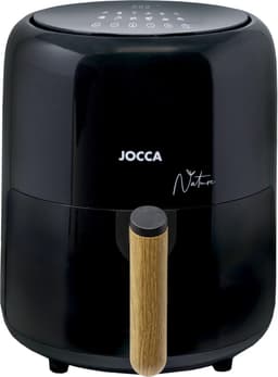 Jocca Digitale Airfryer – Heteluchtfriteuse – 3.8L – Nature Zwart Design – Met Timer & Temperatuurregeling – Compact & Energiezuinig - 2187N — thumbnail 2