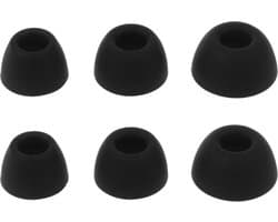 Ibley ComfortFit Siliconen oortips voor Samsung Galaxy Buds 2 Pro zwart - Siliconen Earplug - S/M/L formaat - 3 paar - 3 maten — afbeelding 1