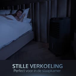 JAP Appliances Edmonton - 4 in 1 Aircooler, Ventilator, Ionisator en luchtbevochtiger - Met afstandsbediening en timer - Luchtkoeler Inclusief 2 koelelementen - Mat zwart — thumbnail 5