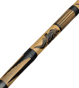 Rainstick 100cm carved — thumbnail 5