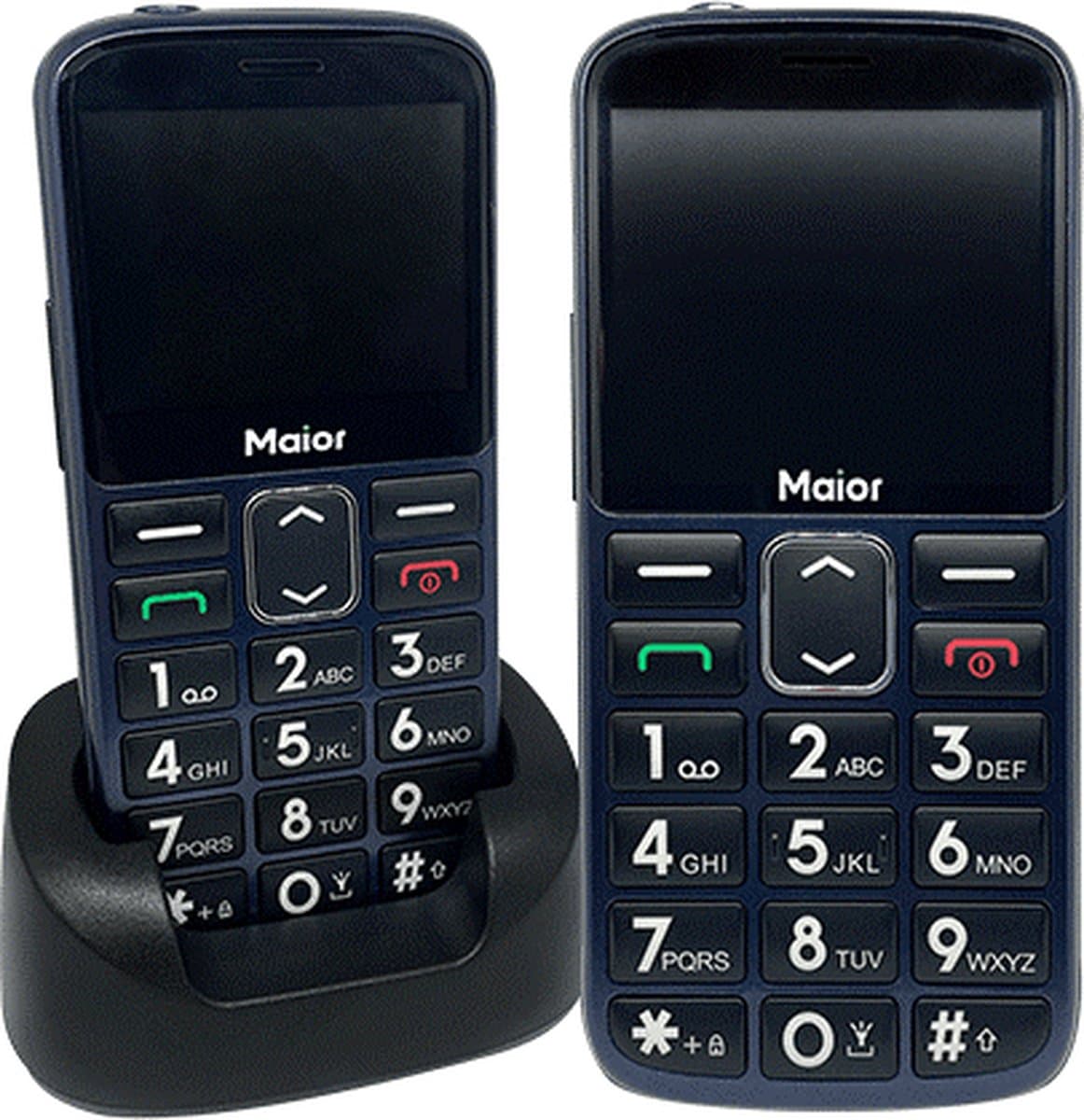 Maior - Senioren 4G telefoon - Senior Mobile Telefoon - Sim Lock Vrij - stand — afbeelding 1