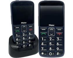 Maior - Senioren 4G telefoon - Senior Mobile Telefoon - Sim Lock Vrij - stand