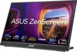 ASUS Zenscreen MB16QHG - 2K IPS Portable Monitor - 120hz - USB-C - 100% DCI-P3 - HDMI - 16 Inch — thumbnail 1