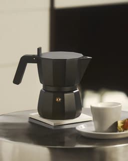 Alessi Percolator Moka Black - DC06/1 B - 1 kops - door David Chipperfield — thumbnail 4