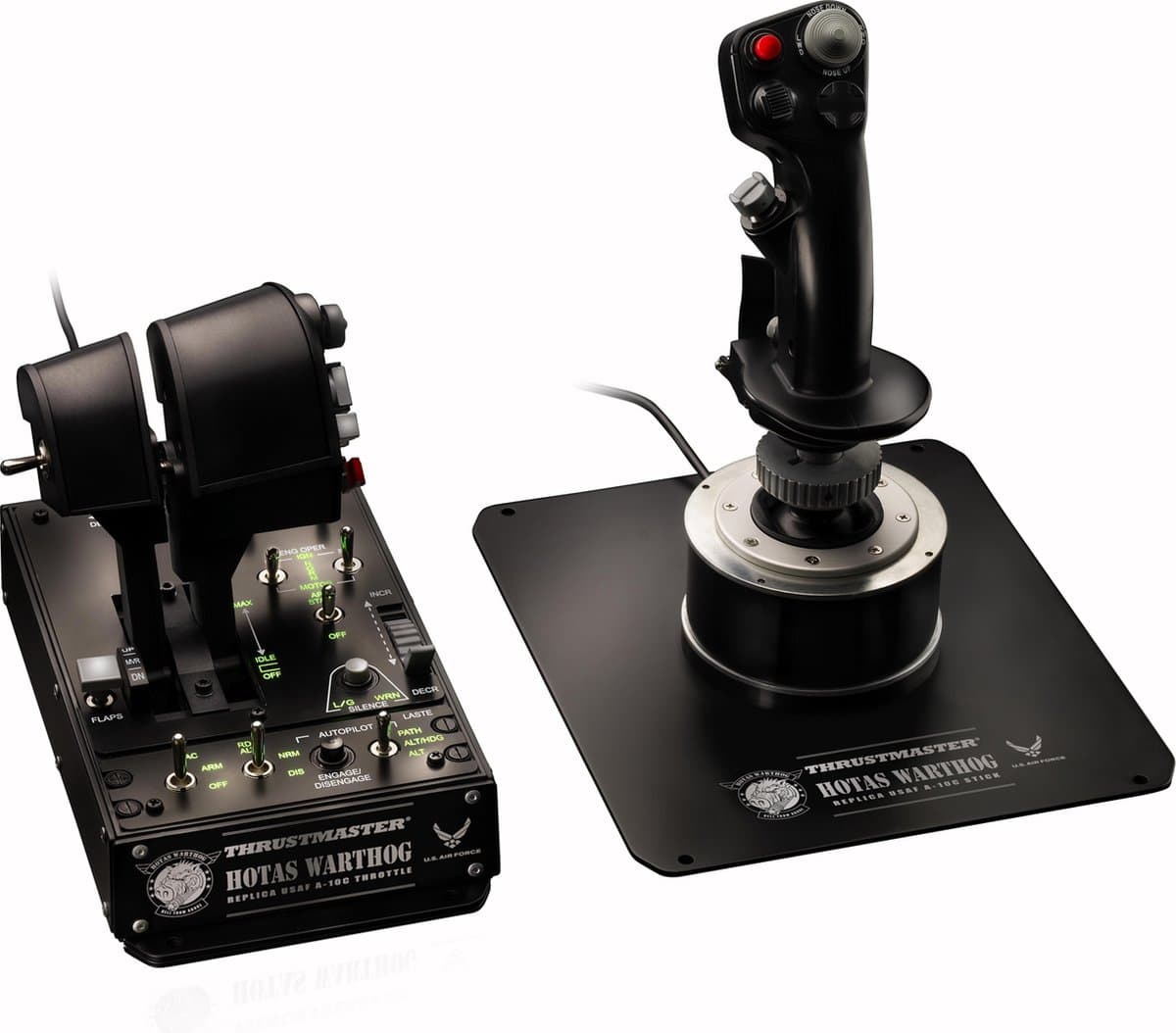 Thrustmaster Hotas Warthog - Flight Control Systeem - Joystick en Throttle voor PC - metaal - voor PC — afbeelding 1