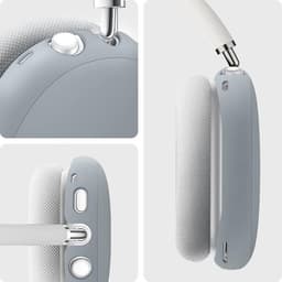 Spigen Silicone Fit Case voor Apple Airpods Max - Wit — thumbnail 4