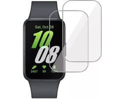 2x Screenprotector geschikt voor Samsung Galaxy Fit 3 - Folie Screen Protector