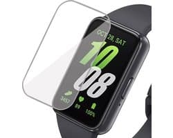 Geschikt voor Samsung Galaxy Fit 3 - Screenprotector - Beschermglas Folie