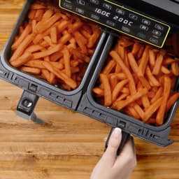 Ariete 4623 - Dubbele Airfryer XXL - Twee Kookvakken - 8 Liter - 1700 Watt - Dual Zone Technologie - 8 automatische programma's — thumbnail 5