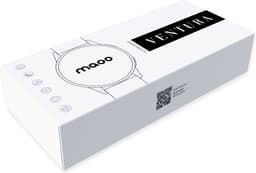 Maoo Ventura AMOLED Smartwatch Dames - RVS en 4x Siliconen Bandje - Stappenteller - Hartslagmeter - Slaapmonitor - Multisport - Geschikt voor Android en iOS - Zilver en Wit — thumbnail 3