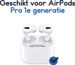 Ibley ComfortFit Siliconen double flange oortips voor Apple AirPods Pro (1e generatie) wit - Siliconen Earplug - Double flange design - S/M/L formaat - 3 paar - 3 maten — thumbnail 2