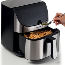 Ariete 4628/00 Enkel 7 l Vrijstaand 1800 W Heteluchtfriteuse Roestvrijstaal — thumbnail 10