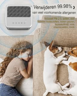 Velox Air Purifier Met Hepa Filter - Hepa Filter - Air Cleaner — thumbnail 5