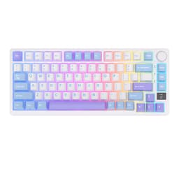 Royal Kludge RKM75 - Mechanisch Gaming Toetsenbord - Gaming Keyboard - Draadloos - Met Display - RGB - Silver Switches — thumbnail 1