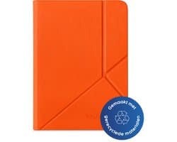 Kobo Clara 2E Hoes voor eReader - SleepCover - Oranje - Ingebouwde standaard - Slaapfunctie