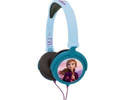 Casque stéréo filaire pliable avec limitation de volume d'écoute Reine des Neiges