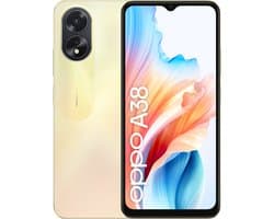 Smartphone Oppo 128 GB 4 GB RAM MediaTek Helio G85 Gouden