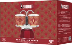 Bialetti Mini Express Deco Glamour + 2 kopjes - 90ml — thumbnail 2