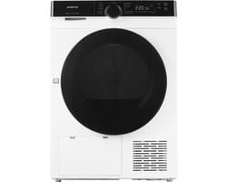 Inventum VDW8020W - Warmtepompdroger - 8kg - 14 programma's - UV-licht - 65 dB - Wasdroger - Wit — afbeelding 1