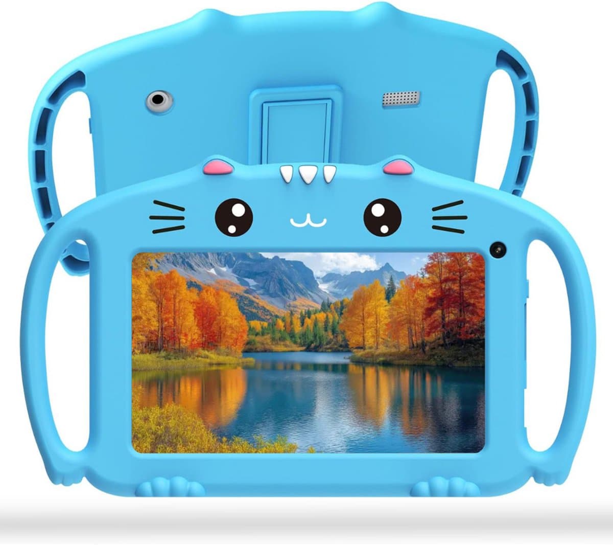 Kindertablet Vanaf 3 Jaar - Tablet Kinderen - Kinderspeelgoed - Blauw — afbeelding 1