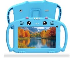 Kindertablet Vanaf 3 Jaar - Tablet Kinderen - Kinderspeelgoed - Blauw