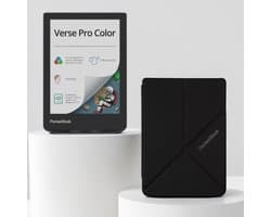 PocketBook Verse Pro Color - Stormy Sea + Zwart Origami PocketBook hoesje