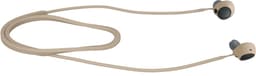 kwmobile Strap Compatible with Sony WF-C700N - Silicone Cord Holder for Wireless Earphones - Beige — thumbnail 2