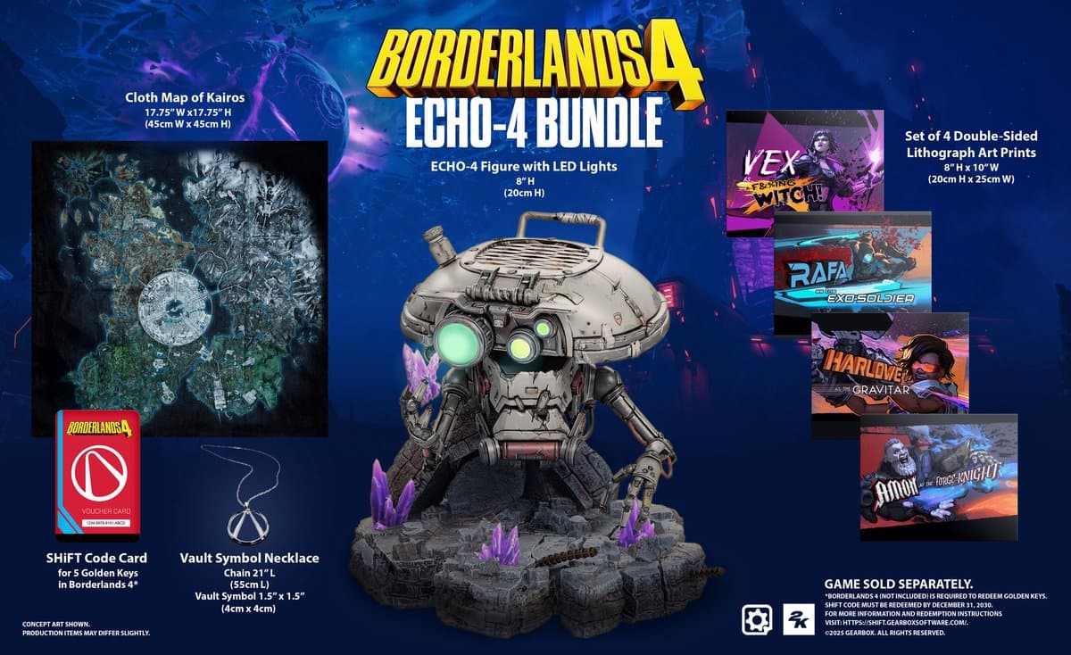 Borderlands 4 - Collector’s Edition Set - PS5 - Zonder spel — afbeelding 1