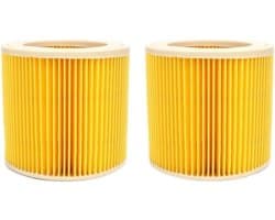 Vervangende filters - 2 - stuks - geschikt voor Kärcher WD3 Premium WD2 WD3 WD 3 MV3 WD 3P stofzuiger voor Kärcher 6.414-552.0, 6.414-772.0, 6.414-547.0-toolive