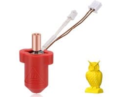 Allecto Plus - Hotend Kit voor 3D-printers - Keramisch Verwarmingsblok - Hoge Thermische Geleidbaarheid - Creality K1 - K1 Max