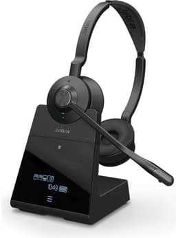 Jabra Engage 75 SE Stereo On Ear headset Bluetooth, DECT, Kabel Stereo Zwart Noise Cancelling Microfoon uitschakelbaar — thumbnail 2