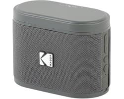 Kodak SoundBrix Bluetooth Speaker – Draadloze Muziek Box – 5W RMS – Grijs