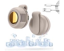 Mini Ventilator - Clip-On Ventilator - Oplaadbare USB Ventilator - Portable Clip Fan - Nekventilator - USB Oplaadbare Stille Bladeless Ventilatoren - Verstelbare - Geschikt Voor Buiten, Op Reis En Op Kantoor — afbeelding 1