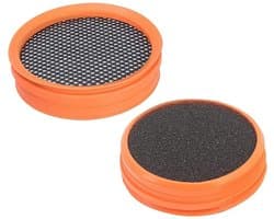 Verpakking van 2 vervangende filters geschikt voor Philips FC8009/01 FC6723 FC6724 FC6725 FC6726 FC6727 FC6728 FC6729 stofzuiger