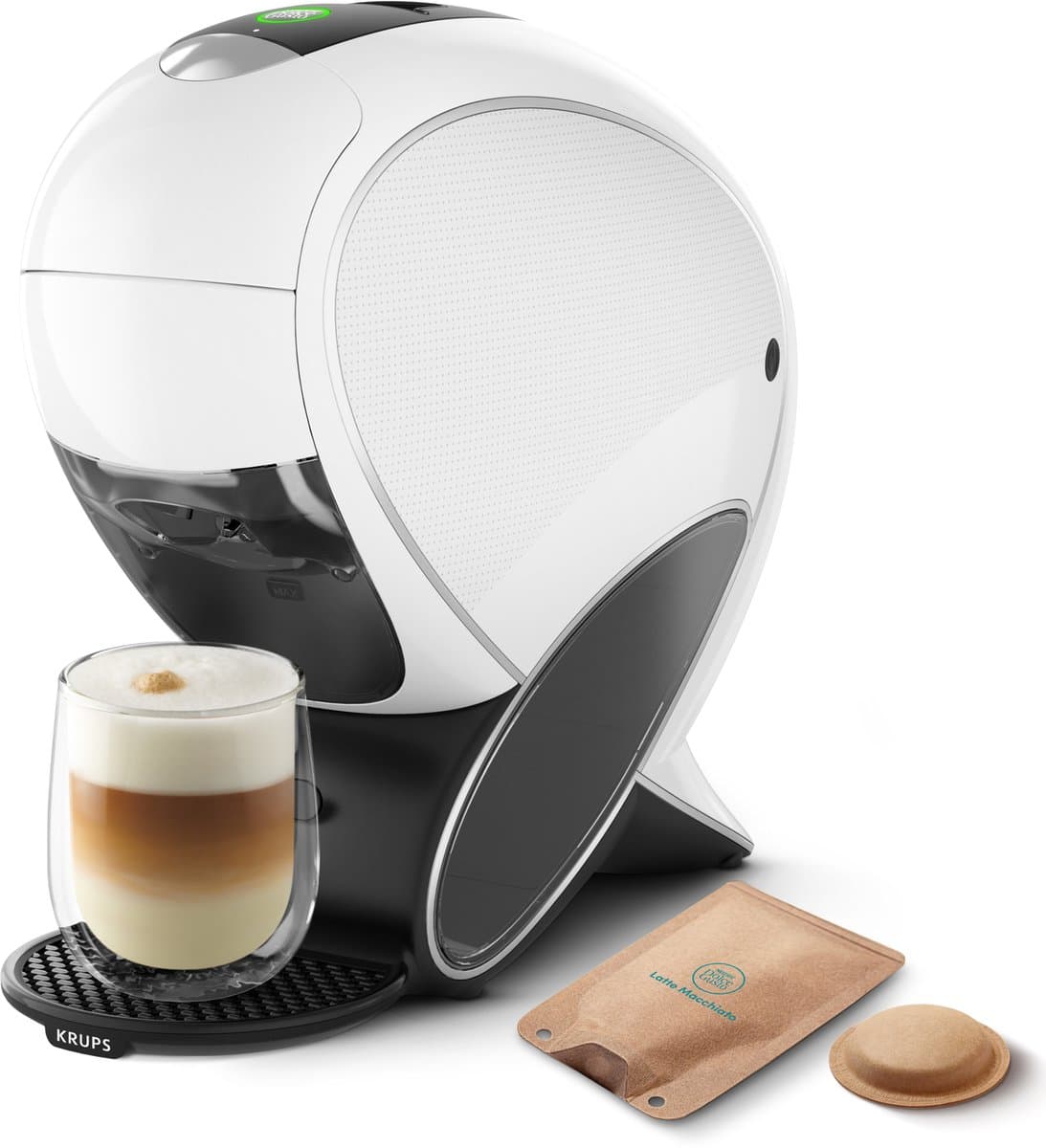 Krups NESCAFÉ Dolce Gusto NEO YY5679 - Latte Koffiemachine - Wit - Speciaal ontworpen voor liefhebbers van zwarte koffie en melkspecialiteiten — afbeelding 1