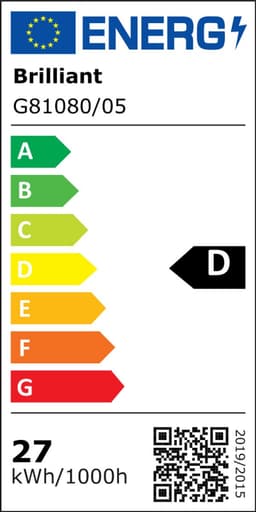 Brilliant Fanora - Plafondventilator - Met verlichting - LED 30W - 2700K-6500K - Dimbaar - Wit - Zeer stil — thumbnail 2