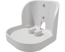 muurbeugel geschikt voor sonos one - inclusief plugs en schroeven - kleur wit