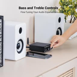 RFWR® Mini Bluetooth Stereo Versterker met 100W x 2 - 2.0 Kanaals HiFi Versterker voor Draadloze Geluidsstreaming — thumbnail 3