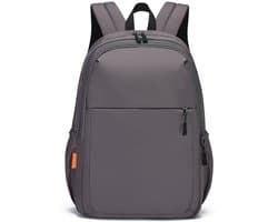 Reisrugzak-reis rugzak-reisrugzak dames- Vliegtuigrugzak - Ultralichte wandelrugzak - Waterdichte rugzak - Geschikt voor laptops tot 15,6 inch - Dames Heren Buiten Wandelen Kamperen - Donkergrijs - 35L - 29x18x41cm