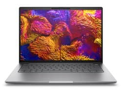 "HP ZBook 8 G1as 14 Copilot+ PC AMD Ryzen AI 9 HX PRO 375 Mobiel werkstation 35,6 cm (14"") WQXGA 32 GB DDR5-SDRAM 1 TB SSD Wi-Fi 7 (802.11be) Windows 11 Pro AI Workstation, AI PC Zilver"