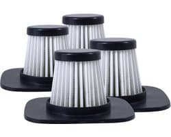 JAP Appliances Tornado S1, S2, S3 en S3C - HEPA-filter voor de kruimeldief - Set van 4 stuks