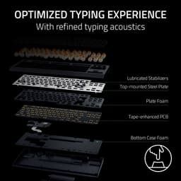 Razer BlackWidow V4 - Draadloos Gaming Toetsenbord - RGB - TKL - Tot 5 Profielen - Qwerty - Zwart — thumbnail 4