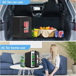 Lexium Mini Fridge for Drinks - Kleine Koelkast - Mini Koelkasten - Minibar - Mini Fridge - Mini Koelkast - Mini Koelkastje - — thumbnail 3