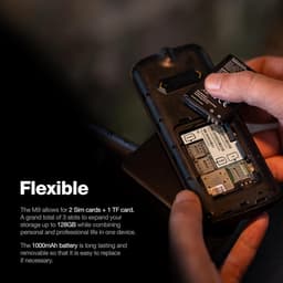 AGM Mobiles - M9 Floating - Dual SIM - Robuuste telefoon -IP69 - Zwart - 4G LTE — thumbnail 3